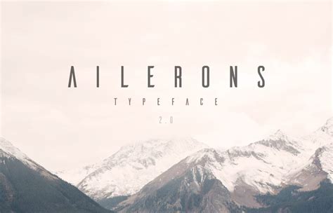 Ailerons Font Free Download