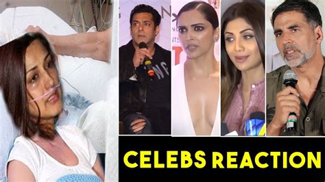 Bollywood Celebs Emotional Reaction On Sonali Bendre Suffering From