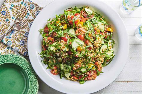 Summer Whole Grain And Vegetable Salad — The Mom 100