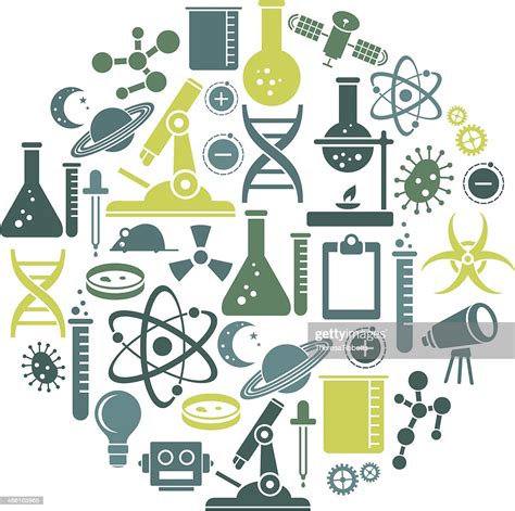 Large collections of hd transparent science clipart png images for free download. Science Icon Set Contains Variety Of Scientific Tools ...