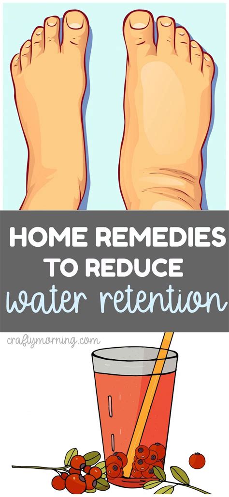 11 Home Remedies To Reduce Water Retention Ankles Feet Legs Are