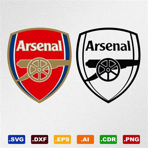 Arsenal Fc Logo Vector Blacktieupdate