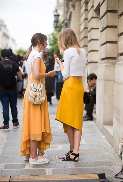 Yellow And Orange Street Style 33 Ways To Dress Like Actual Sunshine Stylecaster