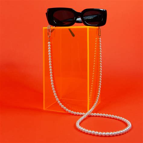 Pearl Safety Pin Eyeglass Chain Vidakush