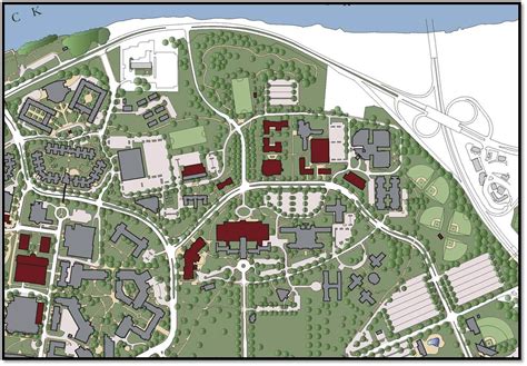 University Of Alabama Tuscaloosa Campus Map