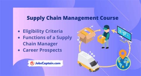 Supply Chain Management Course Eligibility Functions Career