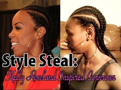 Kelly hair braider (main version) (main version). Style Steal: Kelly Rowland Inspired Braids/Cornrows - YouTube