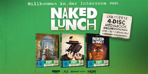 David Cronenbergs Naked Lunch Auf Ultra Hd Blu Ray In Drei Mediabooks