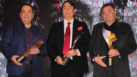 From wikimedia commons, the free media repository. Raj Kapoor Awards for Excellence in Entertainment 2018 | Rishi Kapoor, Randhir Kapoor, Rajiv ...