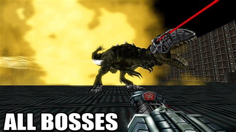 Turok Remastered All Bosses With Cutscenes Hd P Pc Youtube