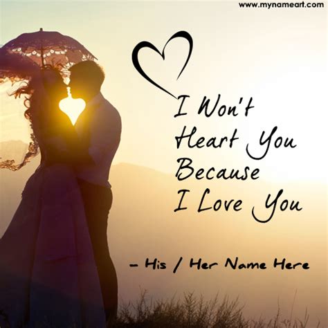 I Wont Hurt You Because I Love You Quotes Image Edit