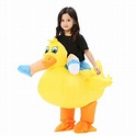 JYZCOS Inflatable Yellow Duck Costume Halloween Costumes for Kids Boys ...