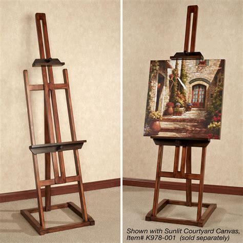 Artisana Wood Display Easel Floor Stand Art Easel Display Easel