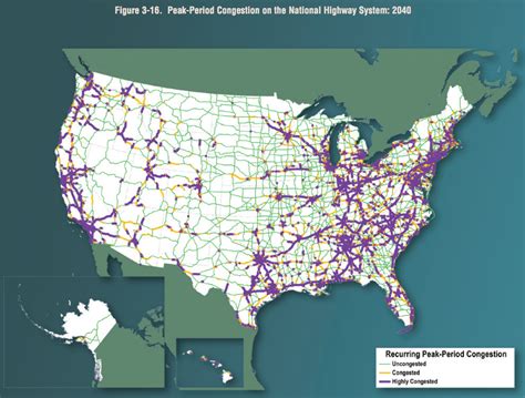2040 Highway Traffic Map Business Insider