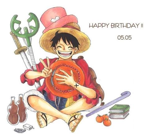 Happy Birthday Luffy I Hope All Your Wishes Come True On This Fine Day