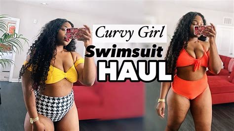 Curvy Thick Girl Bikini Try On Haul Affordable Swimsuits Under 30