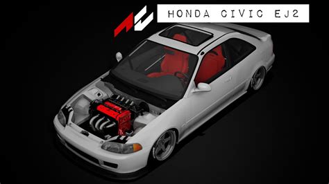 HONDA CIVIC EJ Naked Honda In Aspertsham Assetto Corsa YouTube