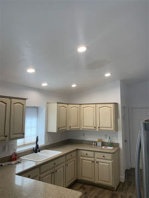 Then mark the planned locations before use the template provided with your light kit to draw the outline for each opening. Kitchen Recessed Lighting | Kitchen recessed lighting ...