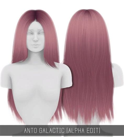 Sims 4 Ccs The Best Moonlight Hair Mesh Edit By Simpliciaty Cc Images