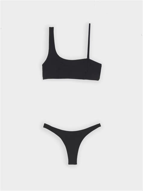 Bikini Con Tirante Extraíble Limited Edition Negro Mujer