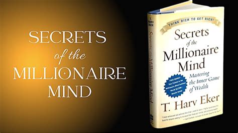 Secrets Of The Millionaire Mind Book Summary Youtube