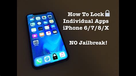 When the scanning process is completed, you can see the results are displayed, and you can check the messages that you hope to delete. How to Lock Individual Apps - iPhone 6/7/8/X (NO Jailbreak ...