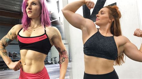 female bodybuilding vs powerlifting how we train youtube