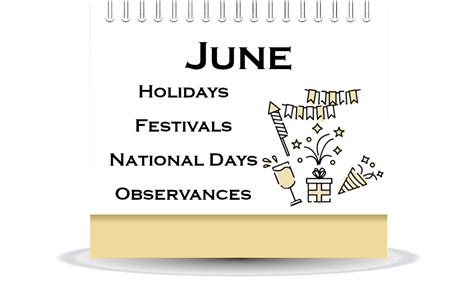 June Month Long Observances Web