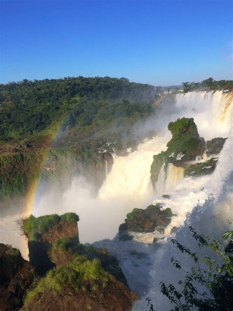 Chutes Diguazu Entre Brésil Et Argentine Riz
