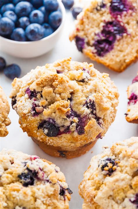 Jumbo Blueberry Crumb Muffins Baker By Nature