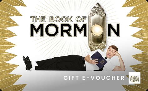 The Book Of Mormon T Vouchers London Theatre Direct