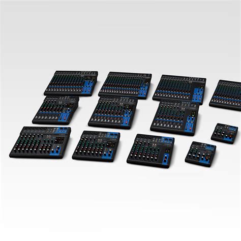 Mg Series Overview Mixers Professional Audio Products Yamaha
