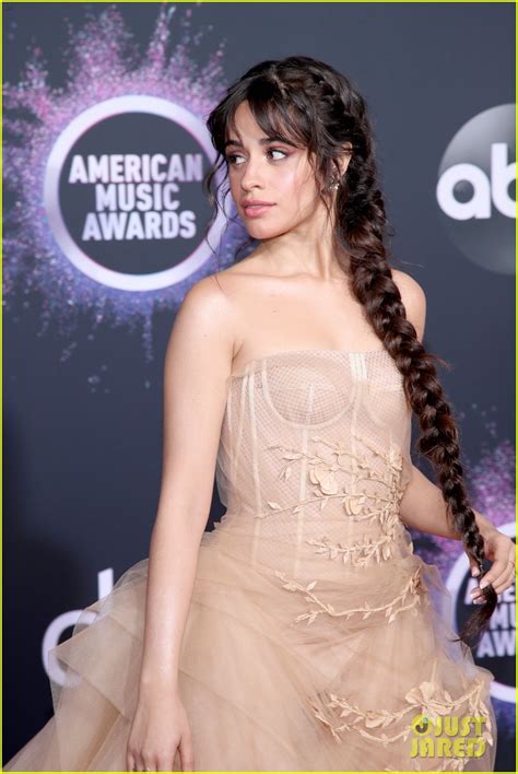Camila Cabello Rocks A Long Braid On Amas Red Carpet Photo Pictures Just Jared