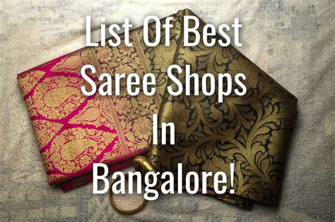Best Saree Shops In Bangalore List Of Best Saree Shops In Bangalore