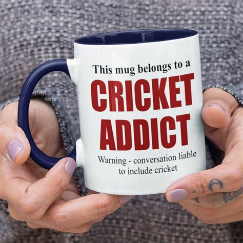 Personalized Cricket Mug Funny Cricket Player Mug Cricket Etsy Uk