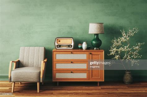 Home Interior With Vintage Furniture High Res Stock Photo Getty Images