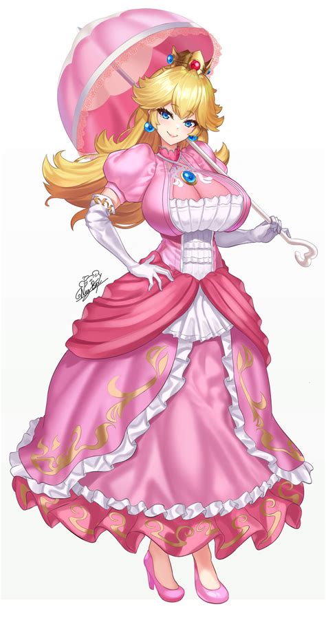 Princess Peach Mario Drawn By Nez Box Danbooru