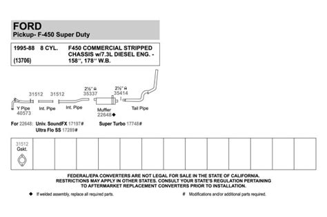 Walker Exhaust Diagram