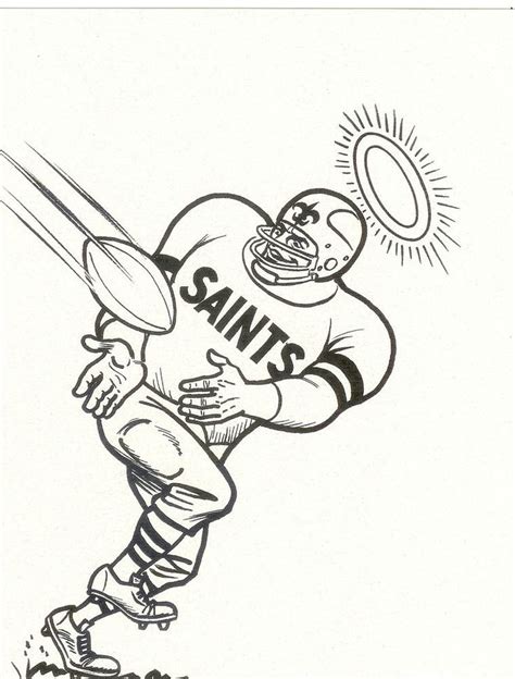 New Orleans Saints Cartoon 8x10 Team Photo Card Mascot Vintage Football
