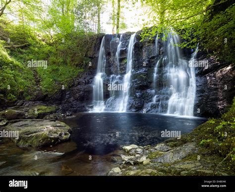 Glenariff Forest Park Wasserfall Glens Of Antrim Nordirland