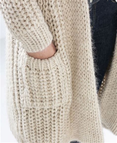 Grosse Veste En Laine Tricot