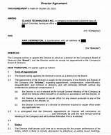 Images of Medical Director Agreement Template