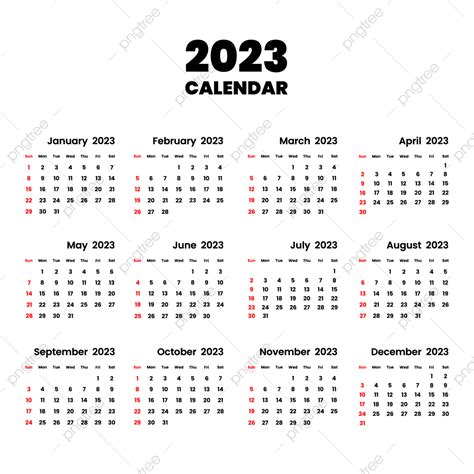Calendar 2023 Png Photo Png Mart Reverasite