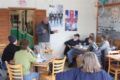 Vanderwall Holds First Of Monthly Coffee Hours In Manistee