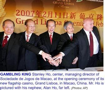 Ho monopolised the gaming industry until 2002, when the government introduced foreign investors, sparking a boom which saw casino takings contribute around 80 percent of the city's annual revenue and overtake las vegas. Legend of Macao Gambling King - Stanley Ho (Part 1 ...