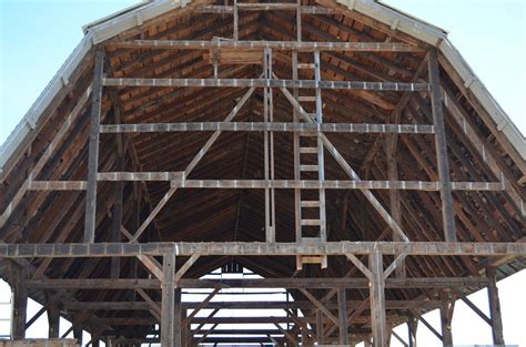 Mid Project Pic Of The Lowentz Barn Eiffel Tower Inside Barns