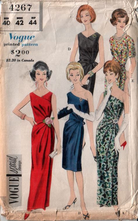 Vogue 4267 Vintage Sewing Patterns Fandom Powered By Wikia