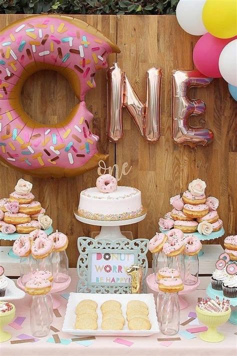 Awesome Party Decoration Ideas 10 Donut Themed Birthday Party Donut