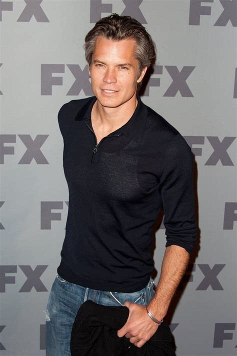 This Just In Timothy Olyphant Gets Better Looking Every Single Year