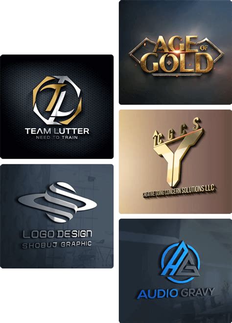 3d Logo Designs Gigsified